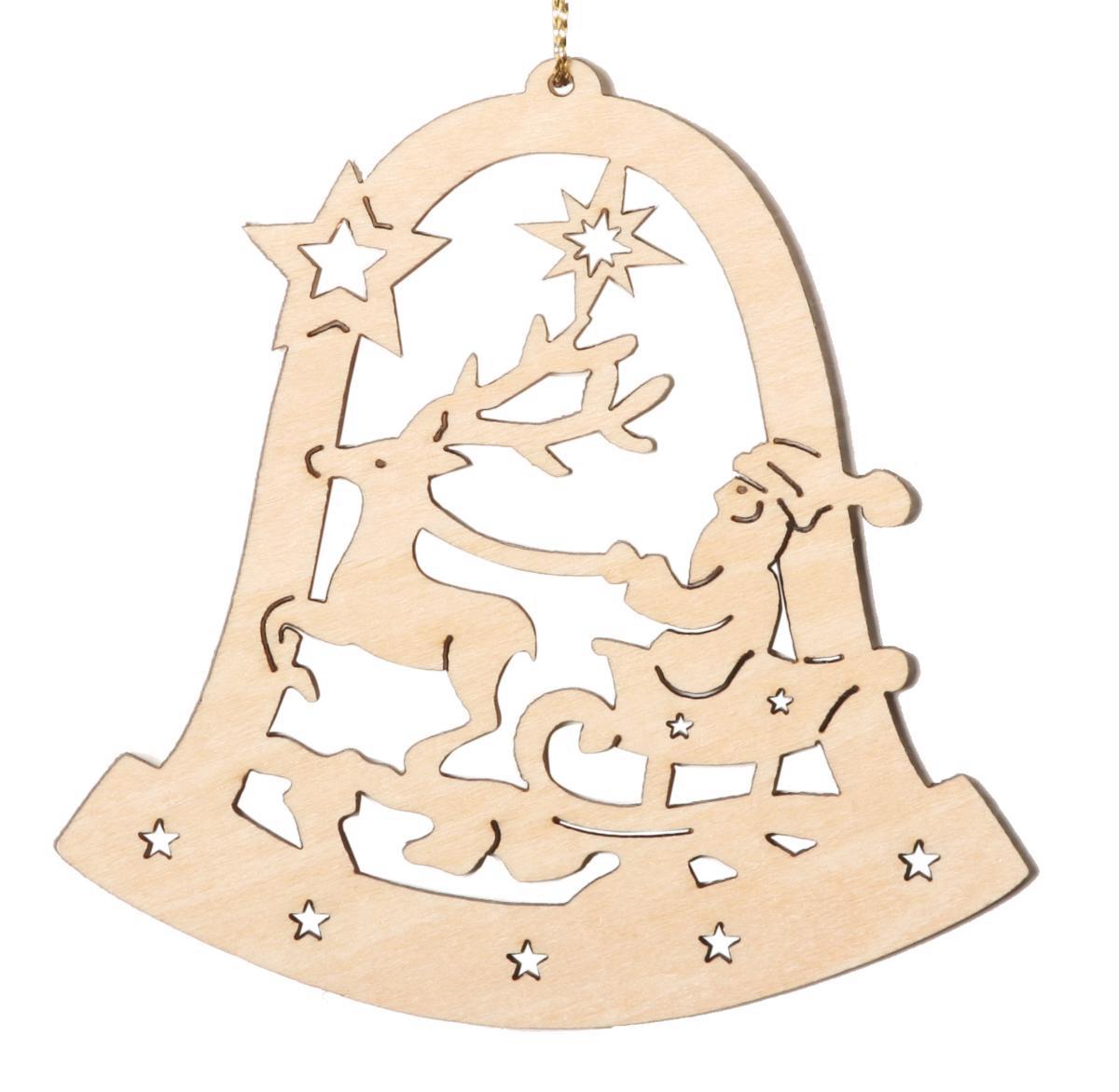 Campana con Babbo Natale