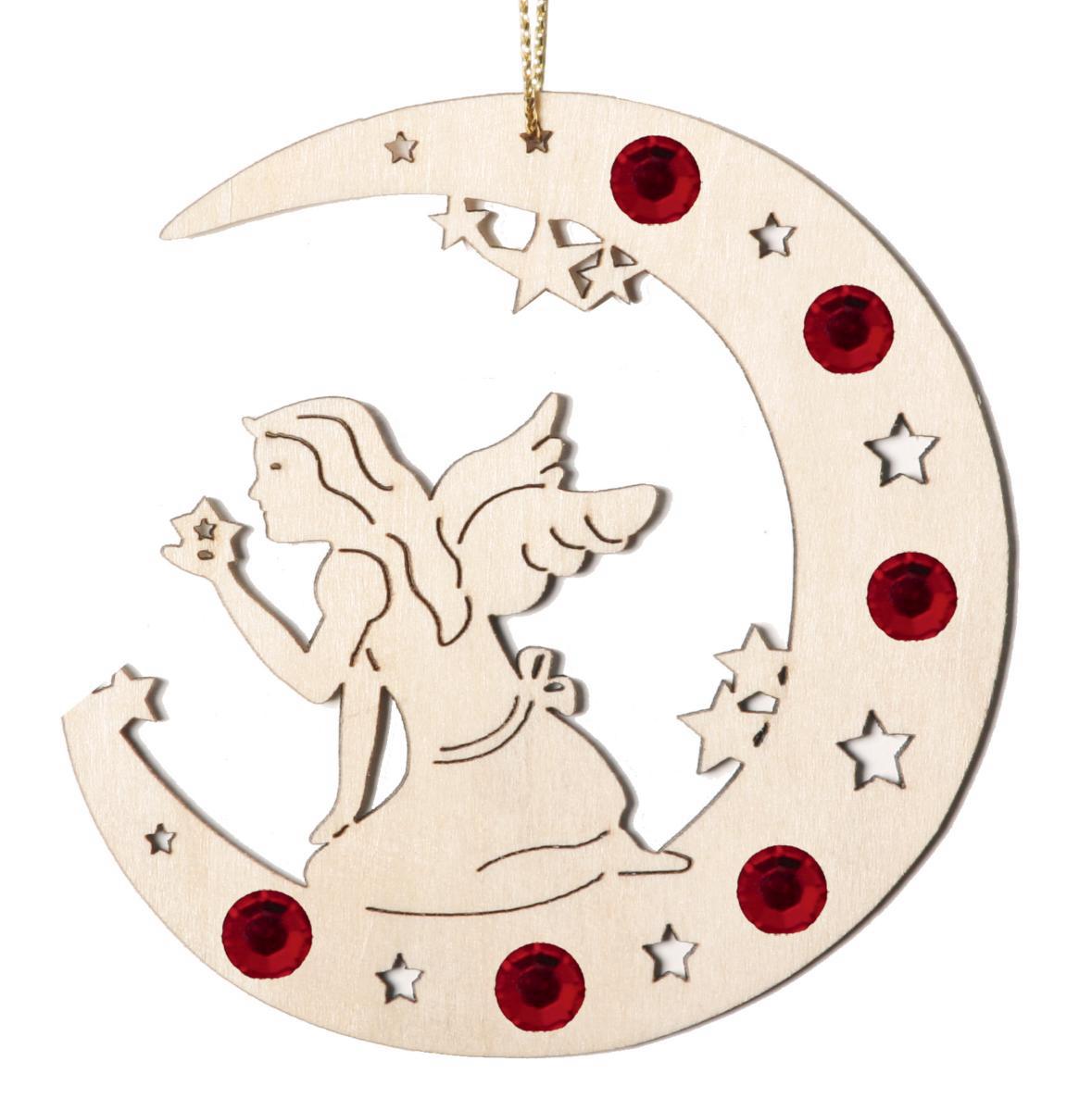 Luna con fata con cristalli