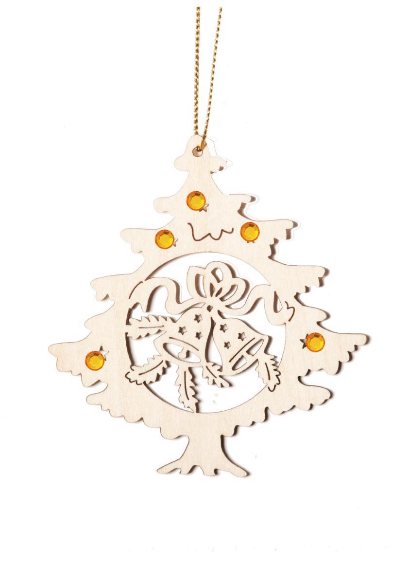 Albero con le campane con cristalli Swarovski