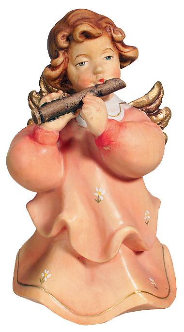 Angelo musicista con flauto di traverso - 8.0 cm