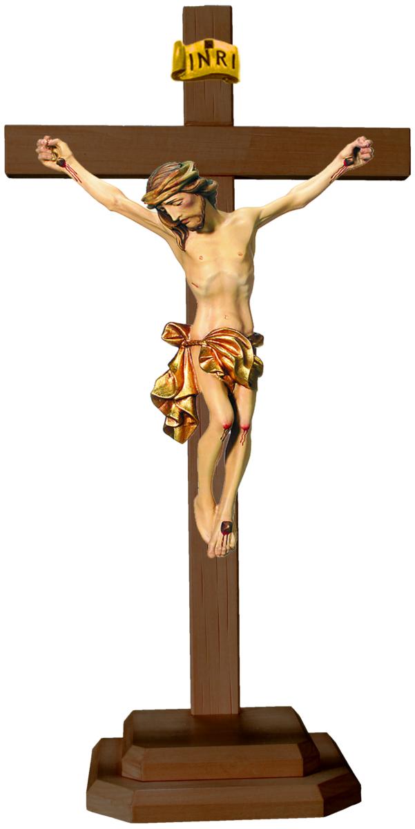 Corpo di Cristo con base su Croce - 30.0 cm