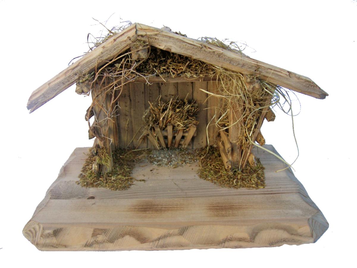 Capanna " Stevia" per presepe - 10.0 cm
