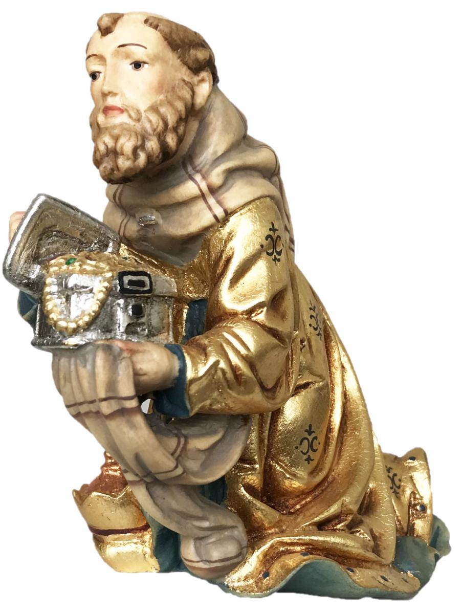 Re Magio Melchiorre con oro - 6.0 cm