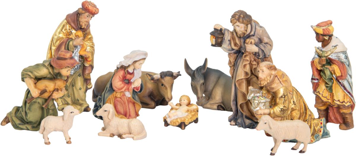 Presepe Matteo composto da 12 personaggi - 12.0 cm