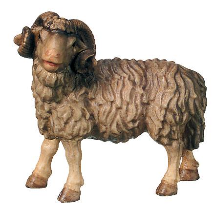 Montone presepe legno - 12.0 cm