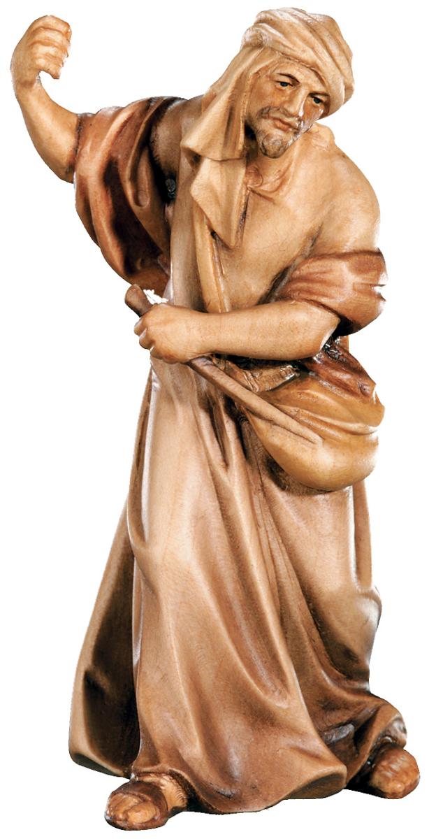 Cammelliere con velo in testa, baffi e con il braccio in alto - 10.0 cm