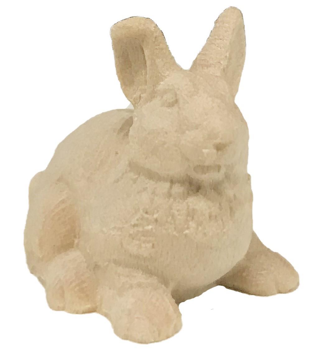 Coniglio di legno - 8.0 cm