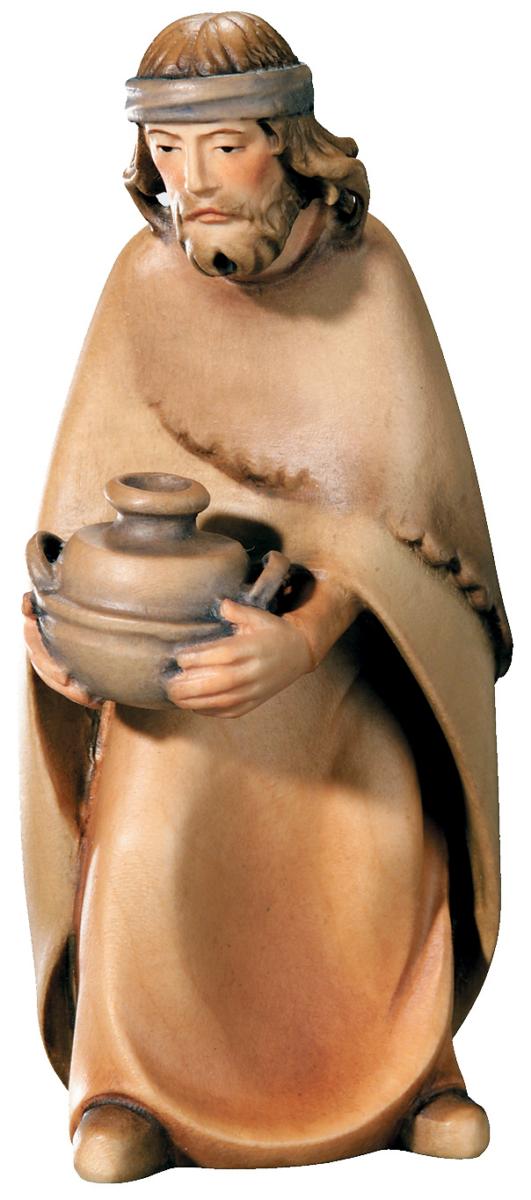Pastore con brocca in legno - 16.0 cm