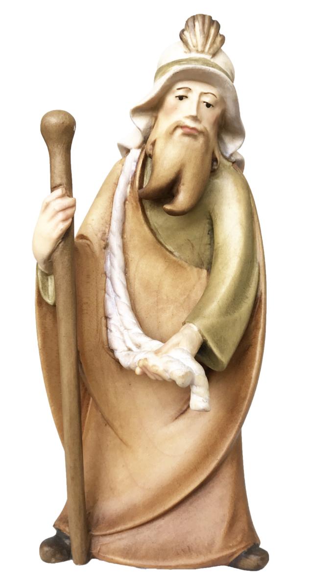 Cammelliere in legno per presepe - 8.0 cm