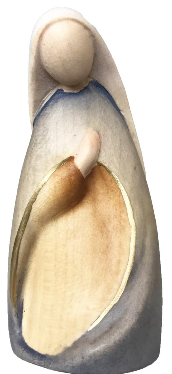 Maria scolpita in legno - 16.0 cm