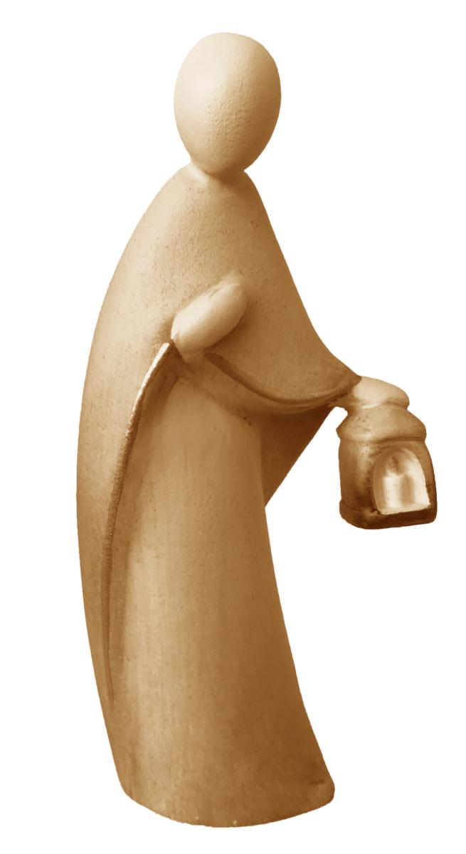 S. Giuseppe scolpito in legno - 12.0 cm