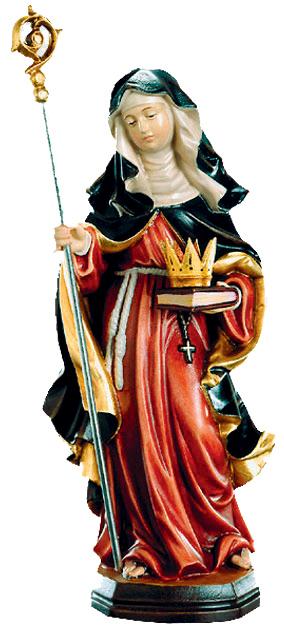 Santa Ermengarda con Corona - 30.0 cm