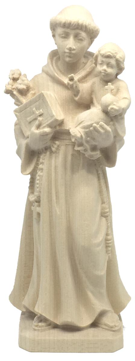 S. Antonio da Padova statuetta scolpita in legno - 40.0 cm