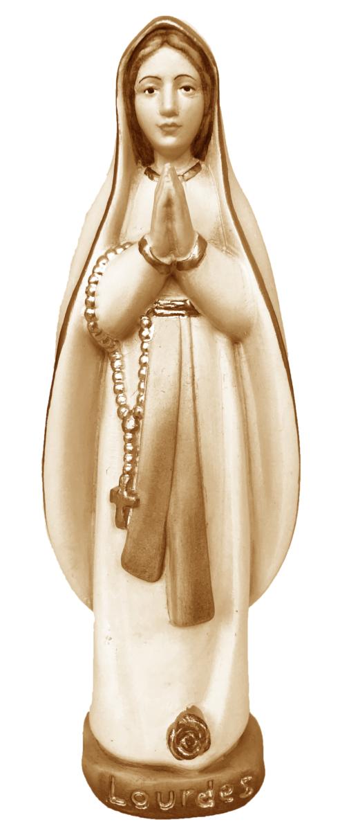 Madonna di Lourdes di legno - 60.0 cm