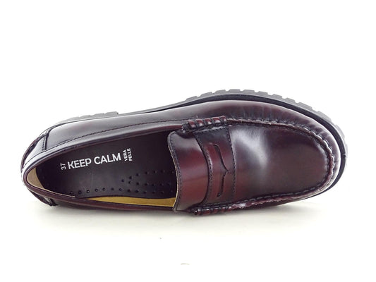 KEEP CALM 25418 MOCASSINO DONNA
