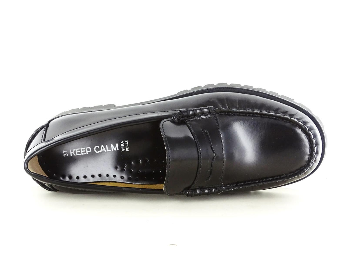 KEEP CALM 25418 MOCASSINO DONNA