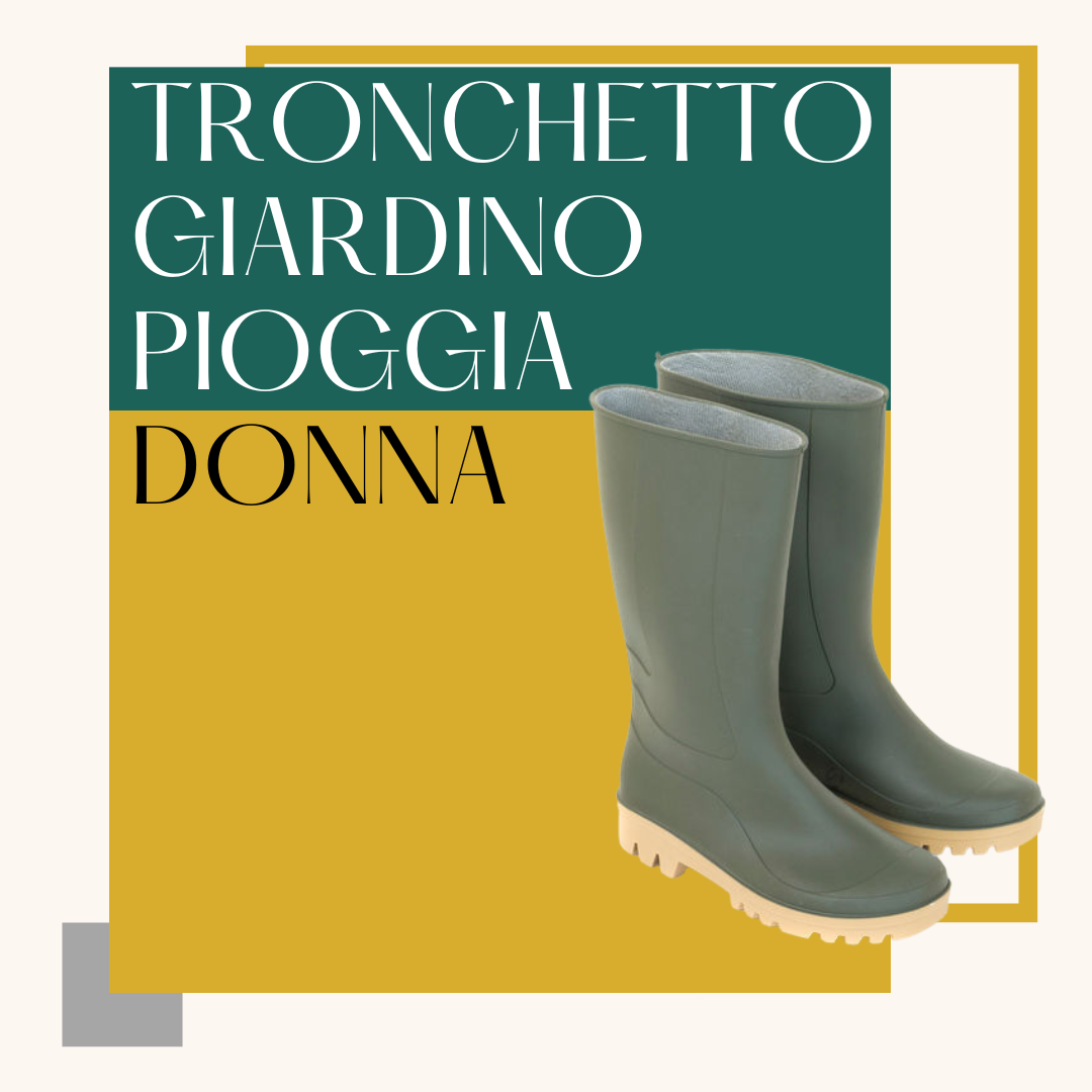 TRONCHETTO GIARDINO/PIOGGIA DONNA