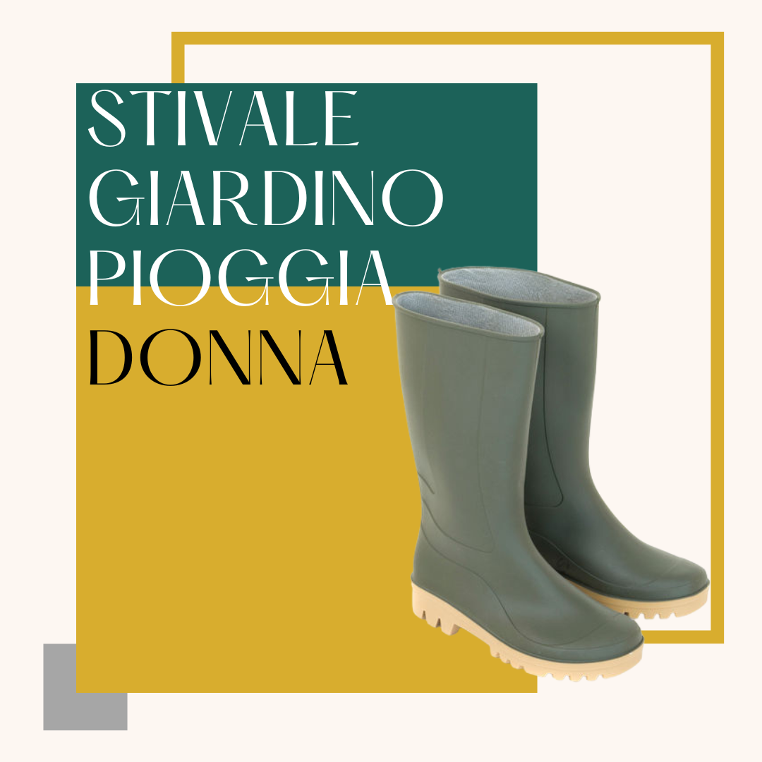 STIVALE GIARDINO/PIOGGIA DONNA