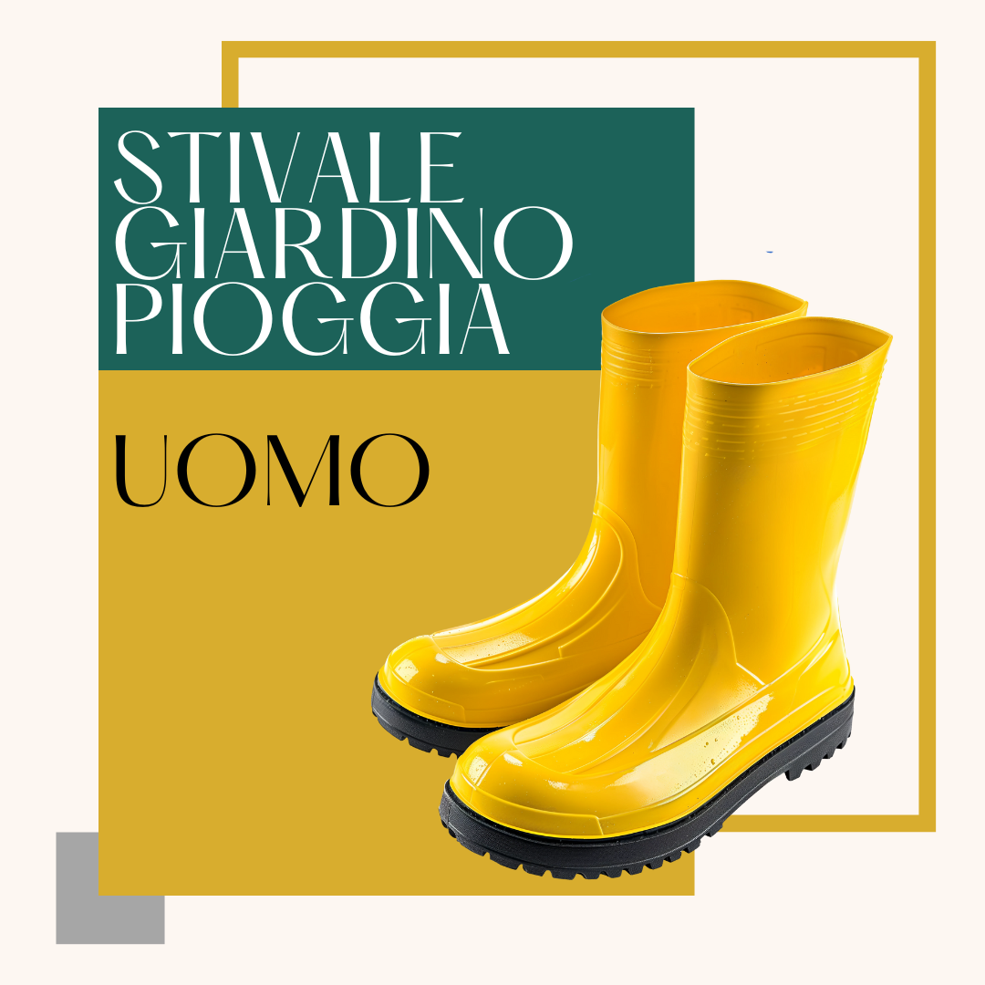 STIVALE GIARDINO/PIOGGIA UOMO