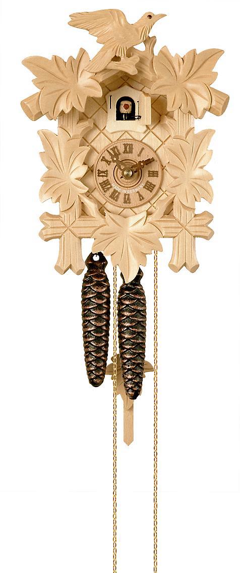 Orologio a cucù in legno naturale chiaro - 20.0 cm