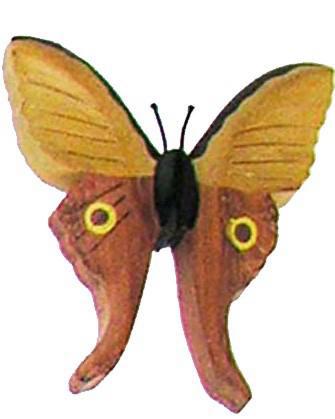 farfalla di legno a calamita