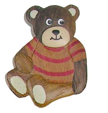 Magnete in legno Teddy