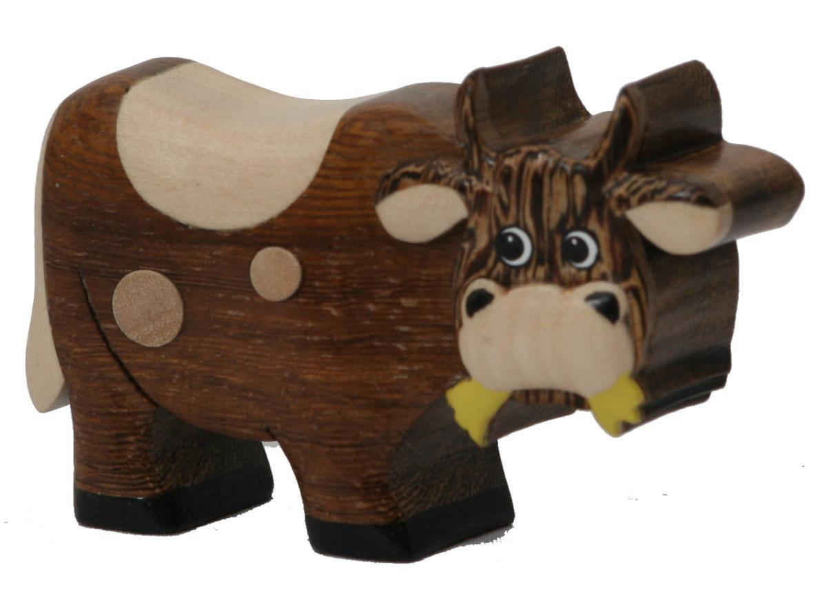 La piccola mucca di legno Dolfi