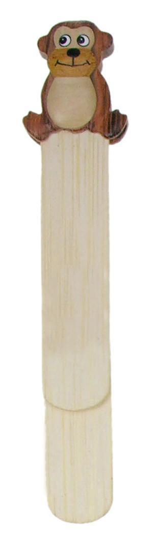 La scimmia magnete di legno