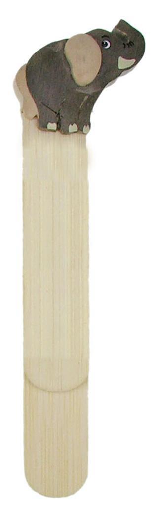 Segnalibro in legno di elefante