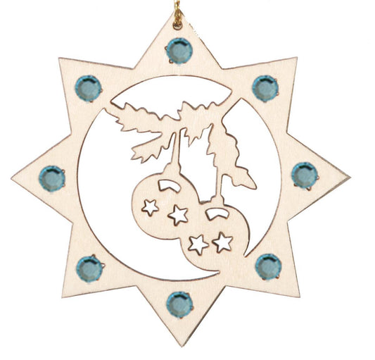 Le palle di Natale con cristalli Swarovski