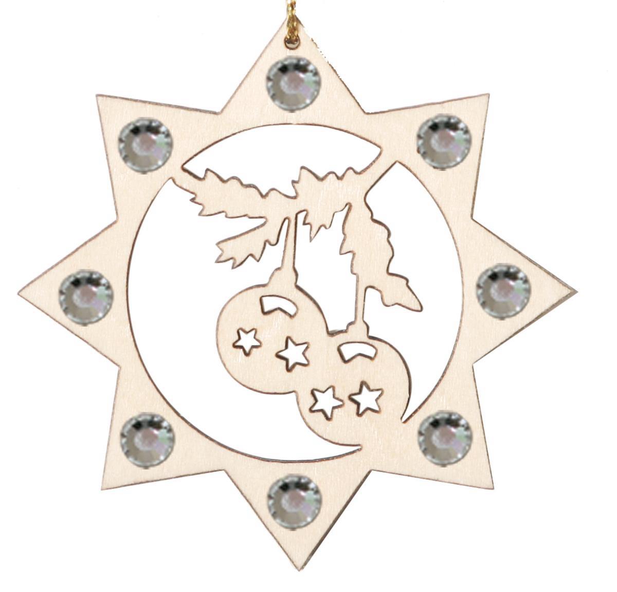 Palline di Natale e cristalli Swarovski