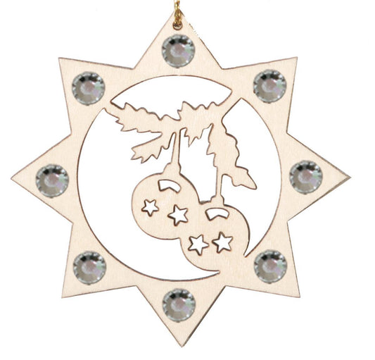 Palline di Natale e cristalli Swarovski