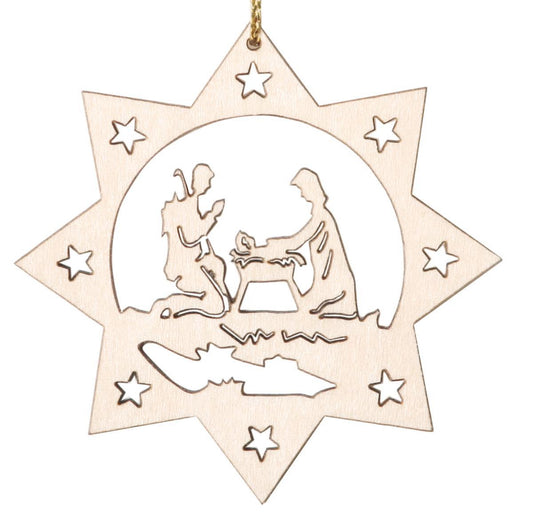 Il presepe in legno intagliato
