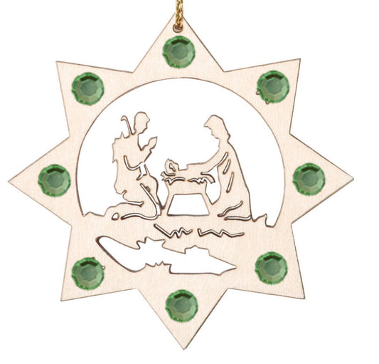 La Sacra Famiglia e i cristalli Swarovski