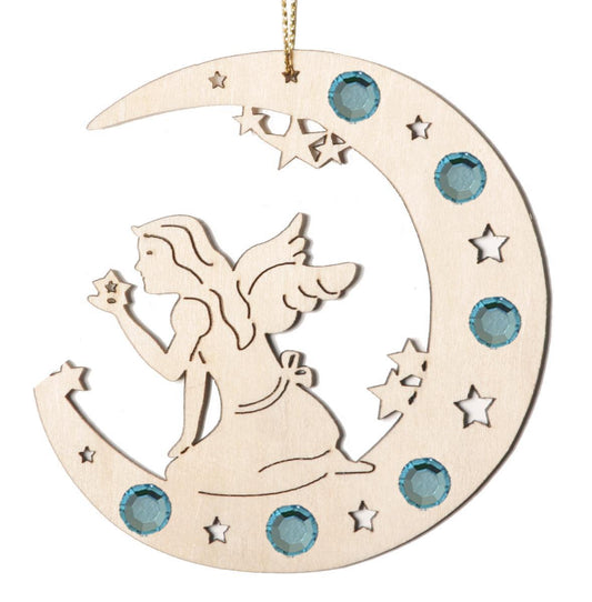 Luna con fata con Swarovski