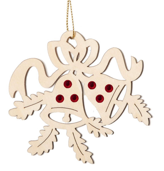 Campane che suonano con Swarovski laser legno