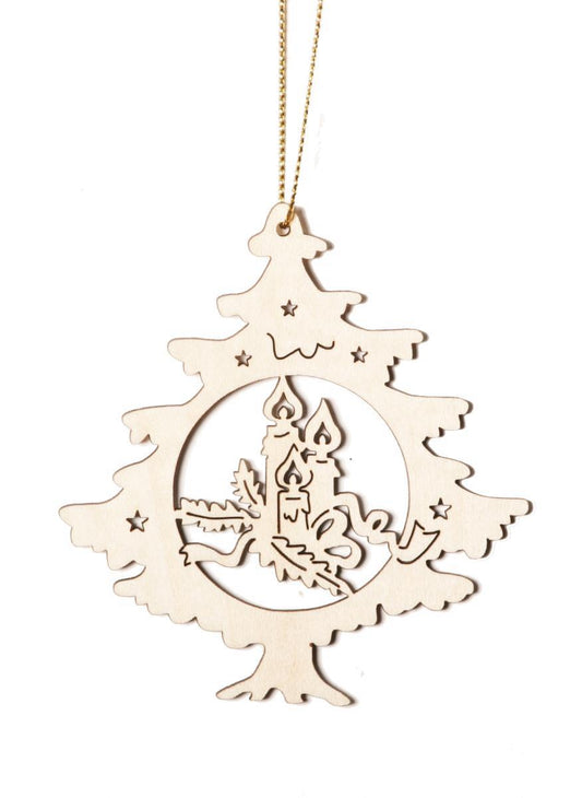 Albero con candele