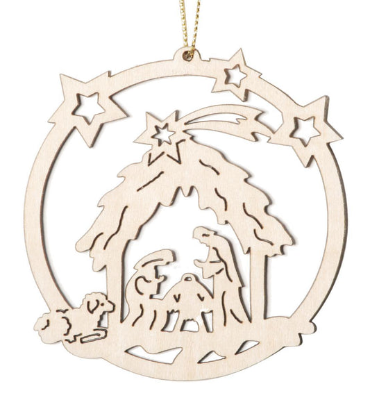 Sacra famiglia - decorazioni per l'albero di Natale