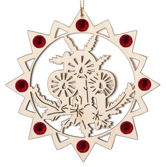 Candele luminose con cristalli Swarovski