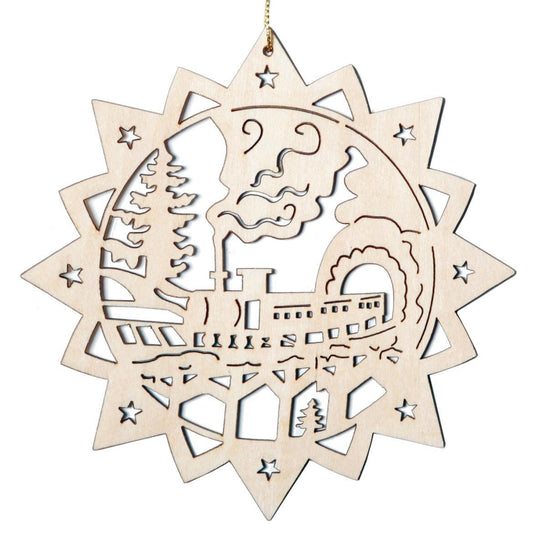 Il treno, decorazione dell'albero di Dolfi