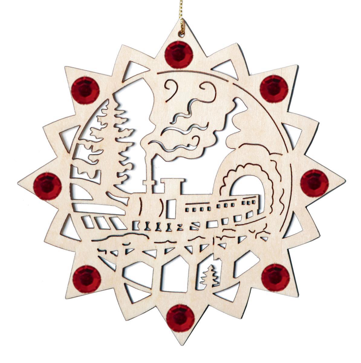 Il treno con cristalli Swarovski