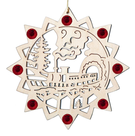 Il treno con cristalli Swarovski