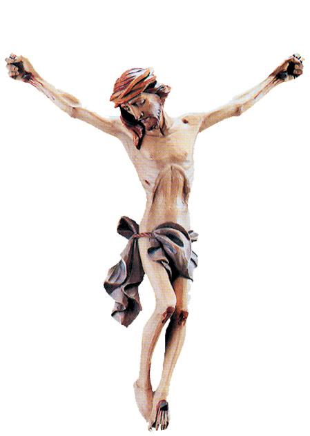 Gesù corpo di Cristo in legno - 30.0 cm