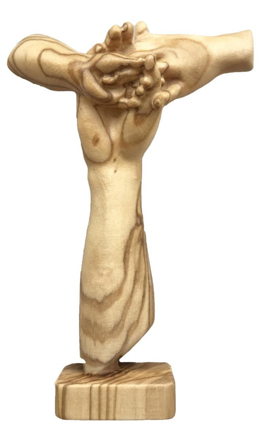 Tau croce della Pace in legno - 20.0 cm