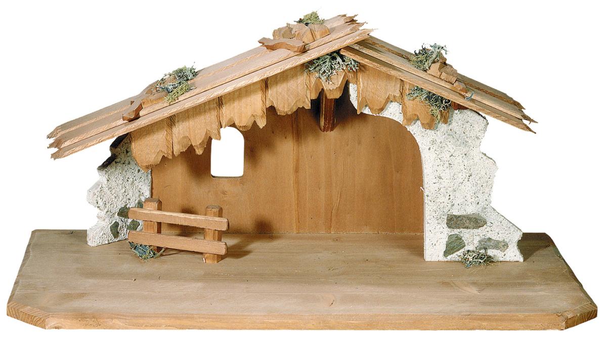 Capanna per statuette del presepe - 10.0 cm