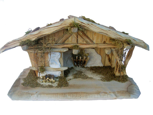 Capanna "Bulaccia" per figurine del presepe - 8.0 cm