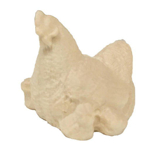 Chioccia con pulcini in legno - 14.0 cm
