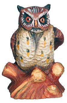 Gufetto in legno - 14.0 cm