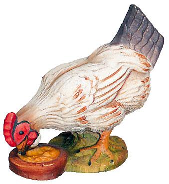 La gallina in legno dacero - 7.0 cm