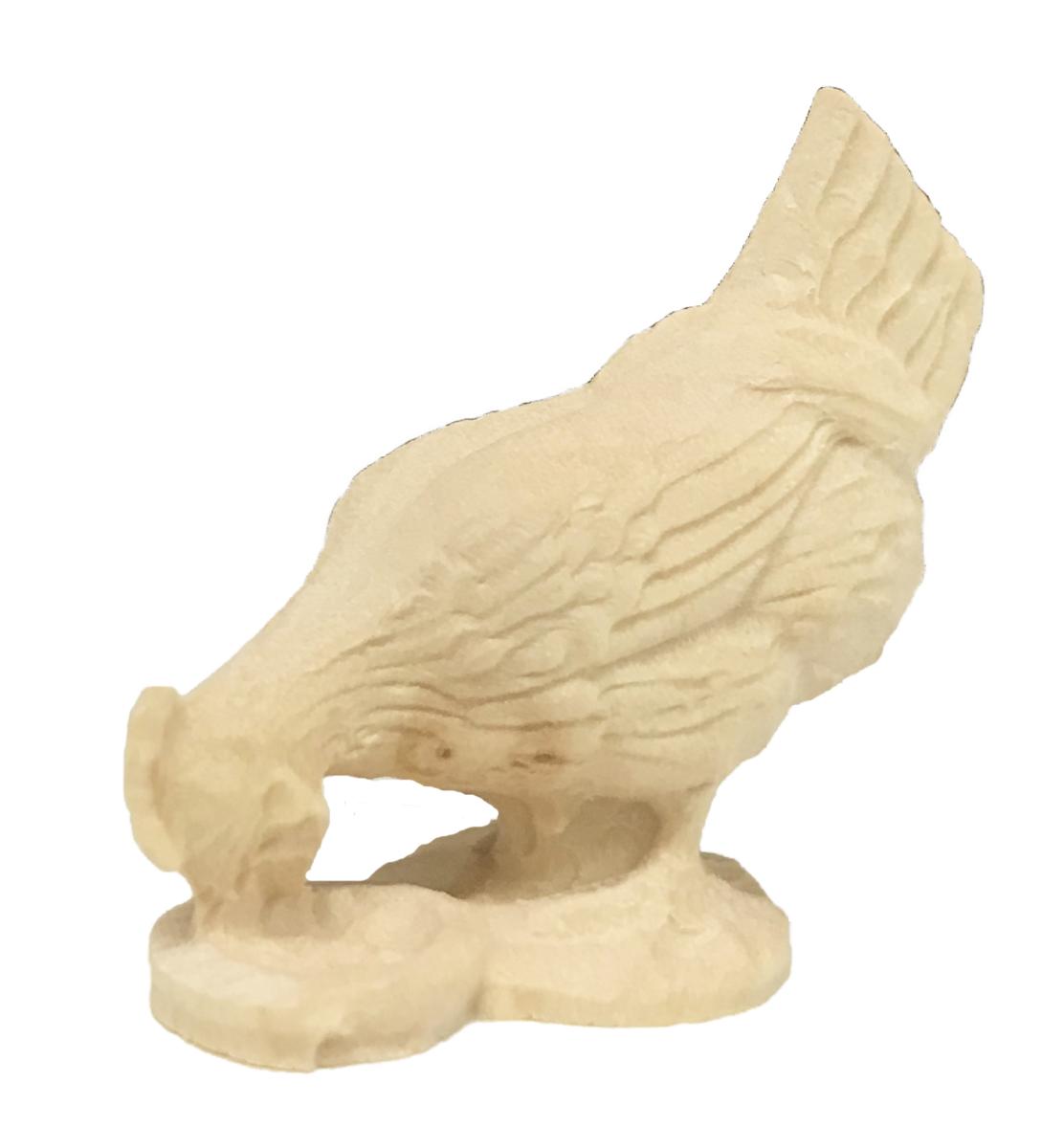 La gallina in legno dacero - 9.0 cm
